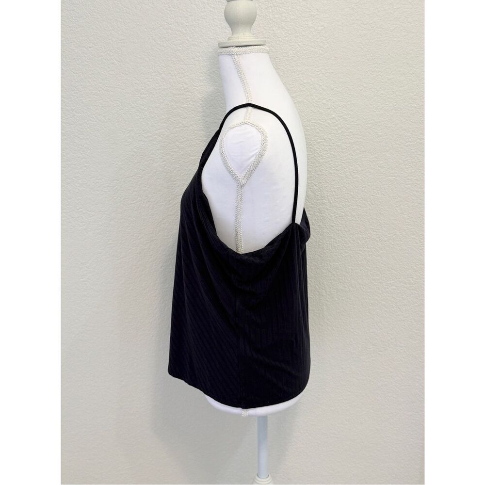 Daily Ritual Navy Blue Halter‎ Neck Top - Picture 2 of 4